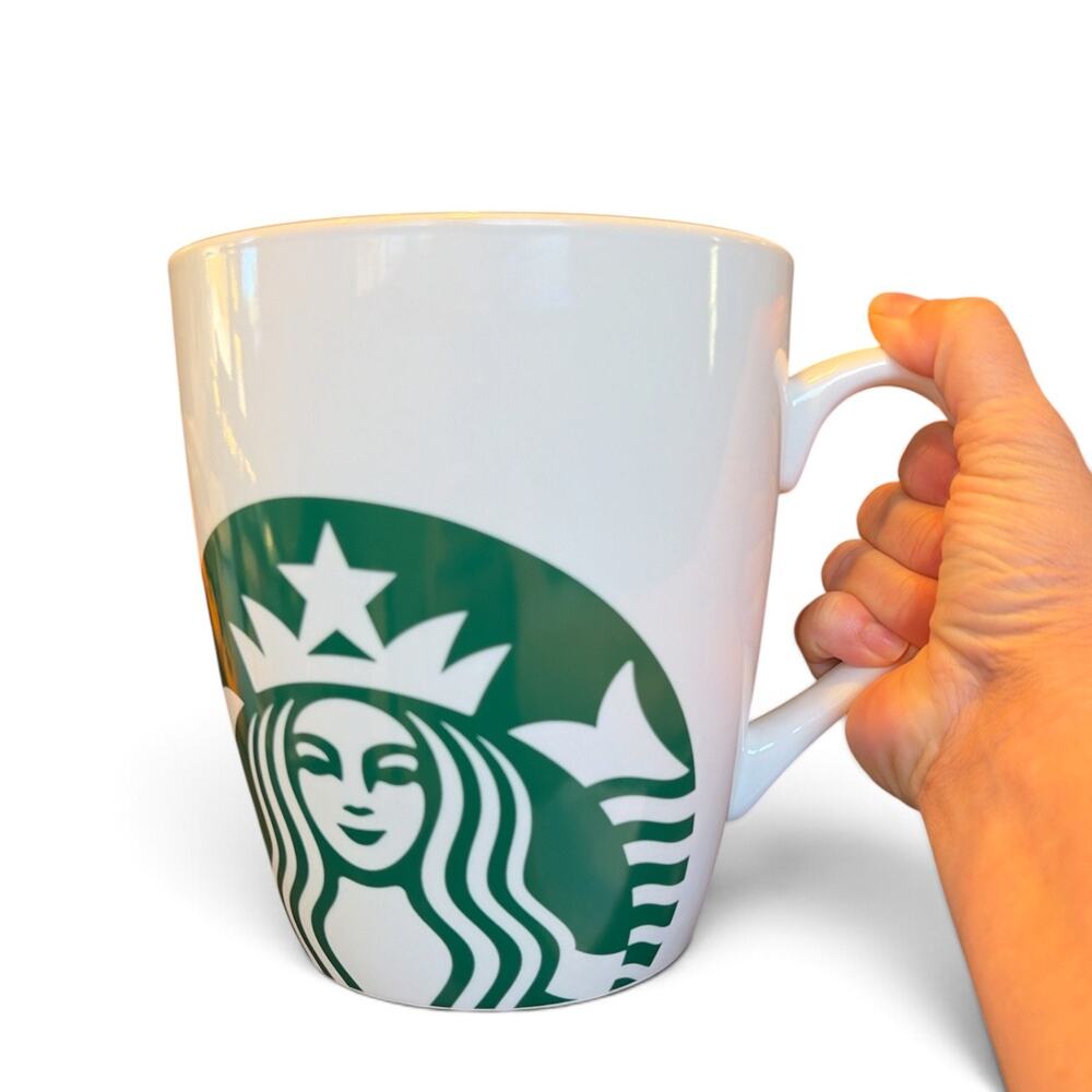 STARBUCKS Giant Coffee Mug Cup 46 oz Oversized Huge Perfect Used Condition